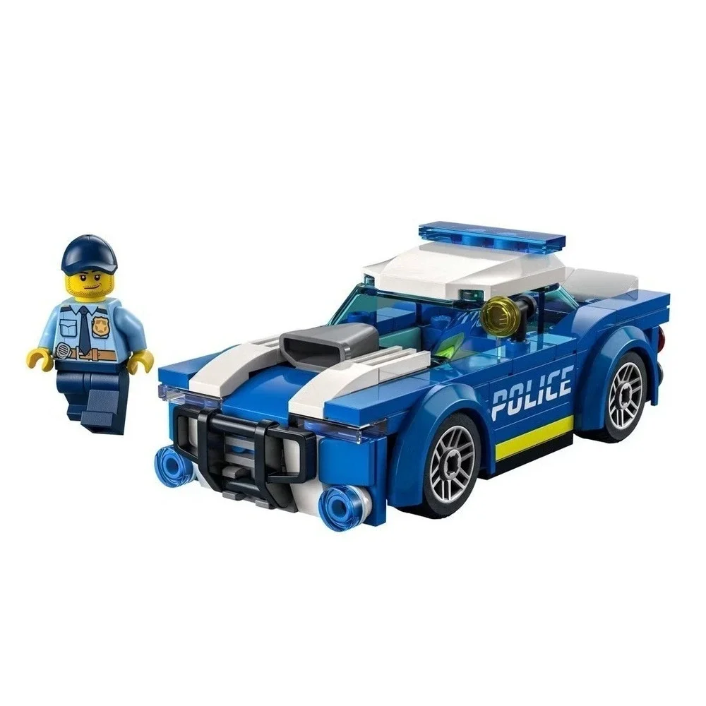 2022 LEGO City 60312 Police Car 94-Piece Toy with Officer Minifigure for Kids 5+